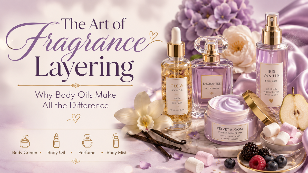 fragrance layering body oils how to layer scents