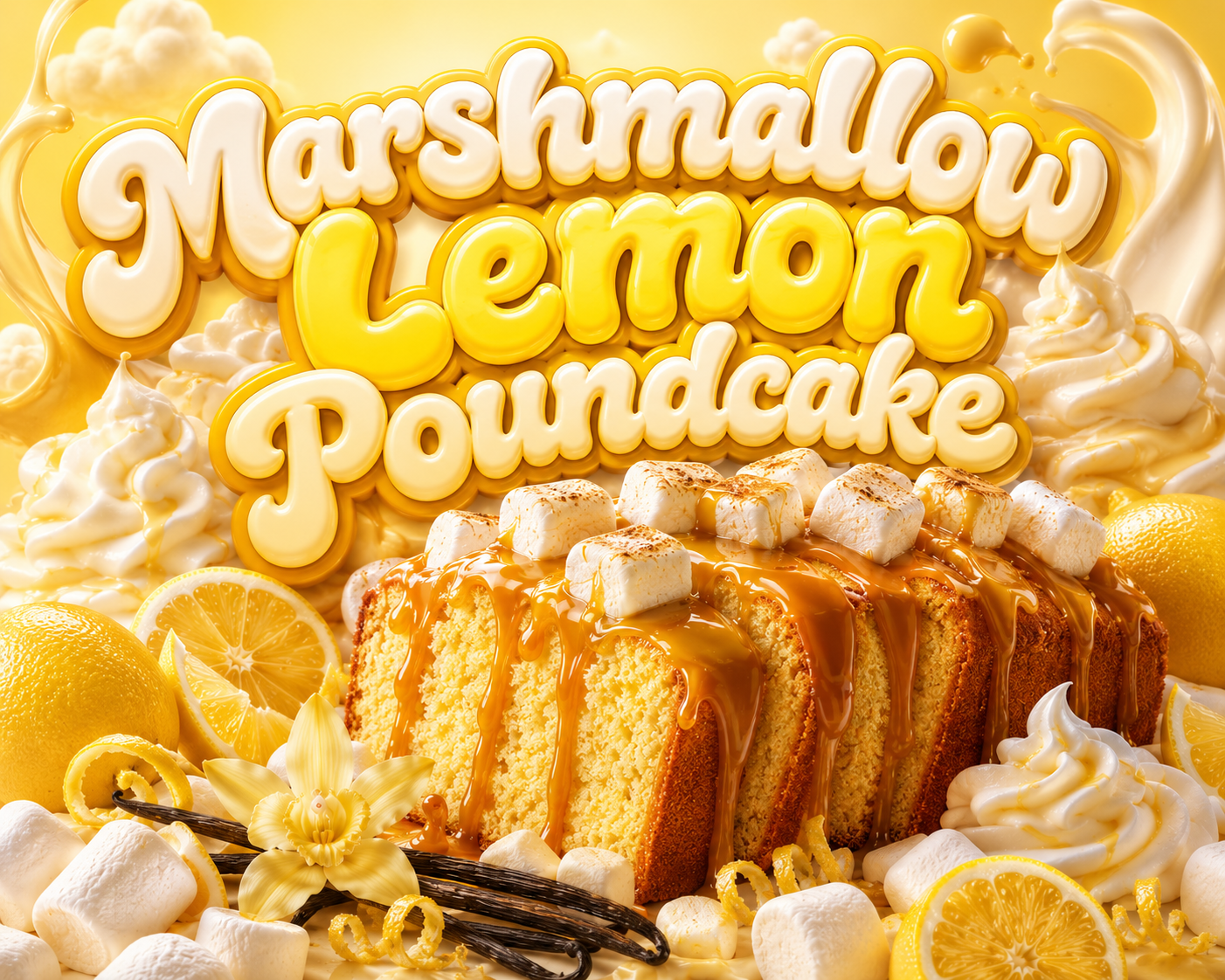 Marshmallow Lemon Poundcake Body Oil