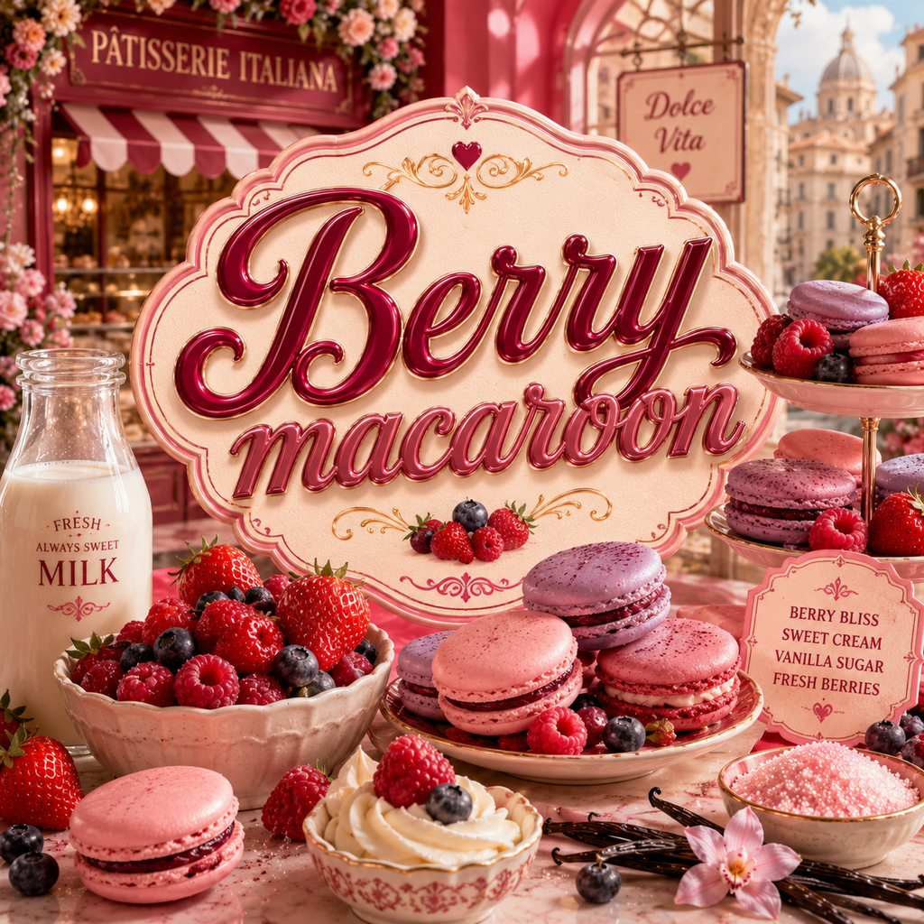 Berry Macaron Body Oil