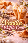 Vanilla Waffle Cone