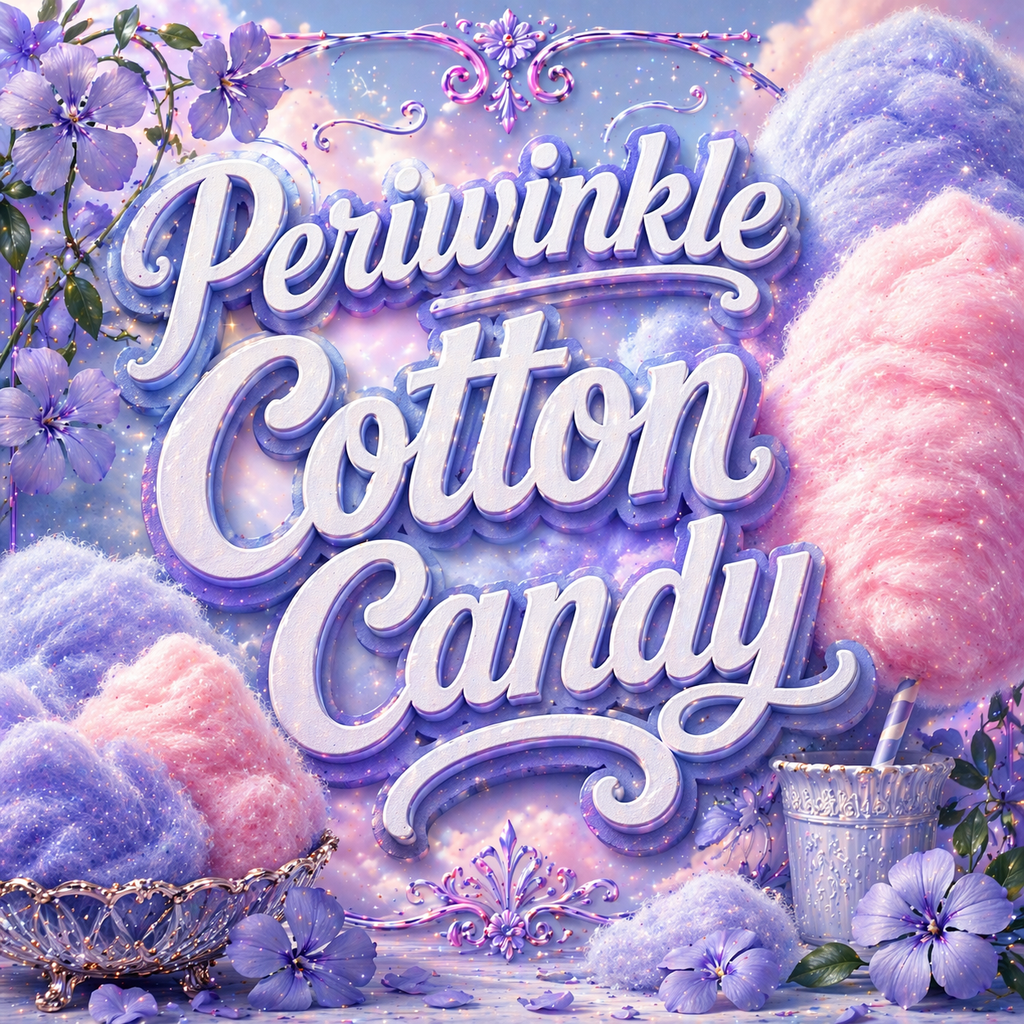 Periwinkle Cotton Candy Body Oil