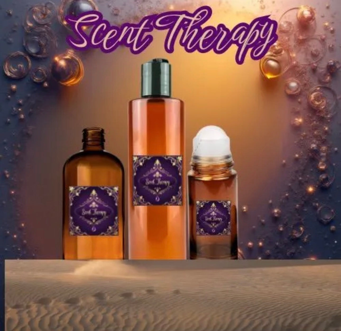 Scent Therapy Body Oil 1oz large Roller