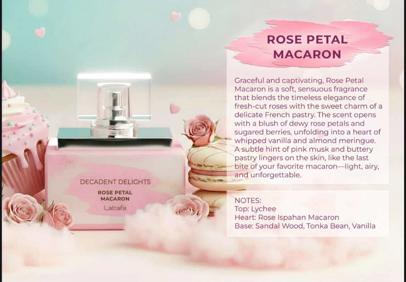 Lataffa Rose Petal Macaron
