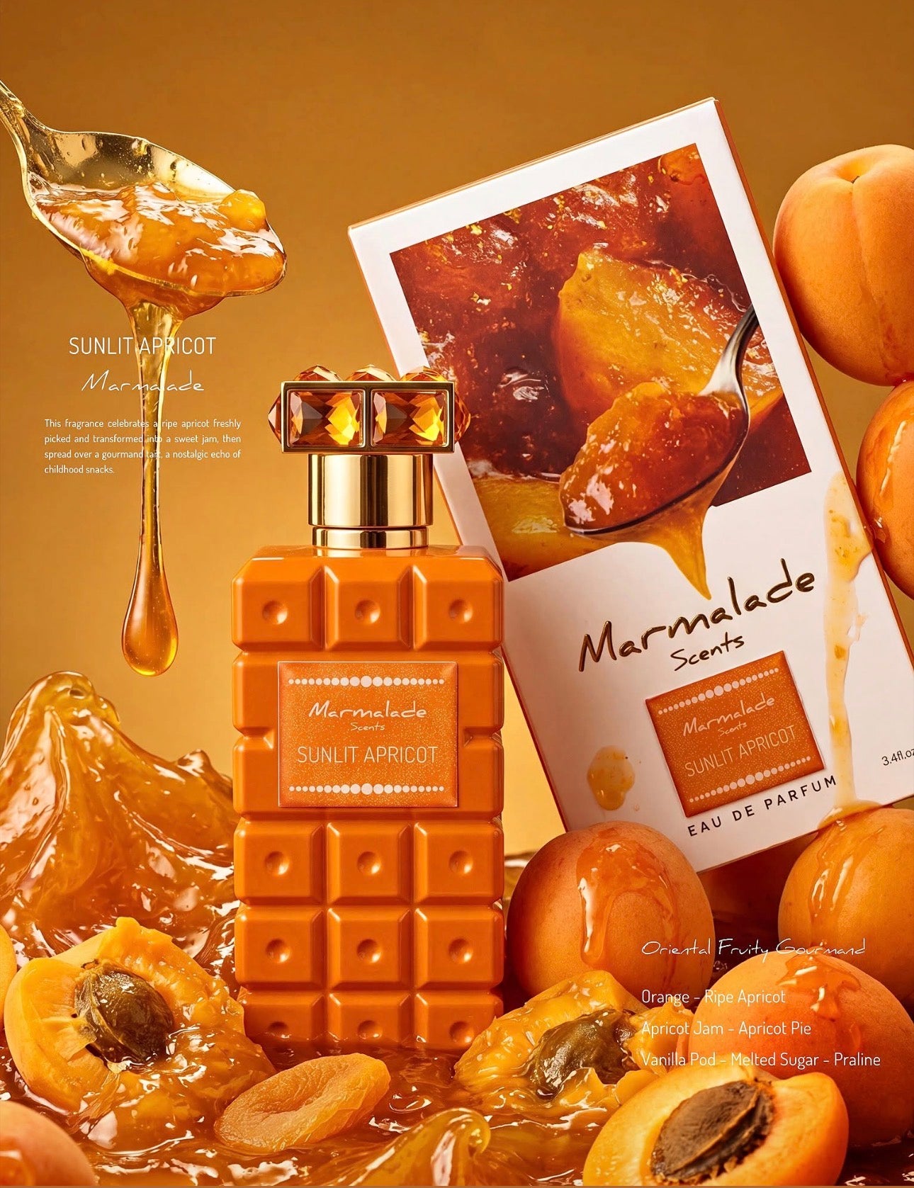 Shaikh Saeed Sunlit Apricot Marmalade