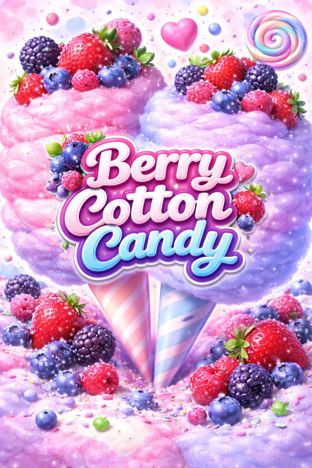 Berry Cotton Candy Body Oil