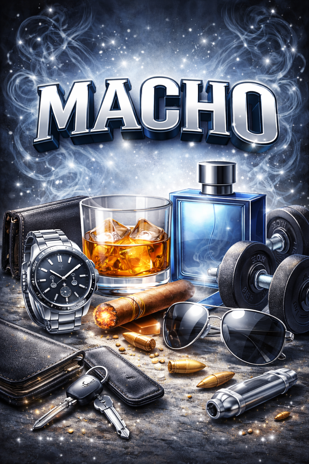 Macho Body Oil