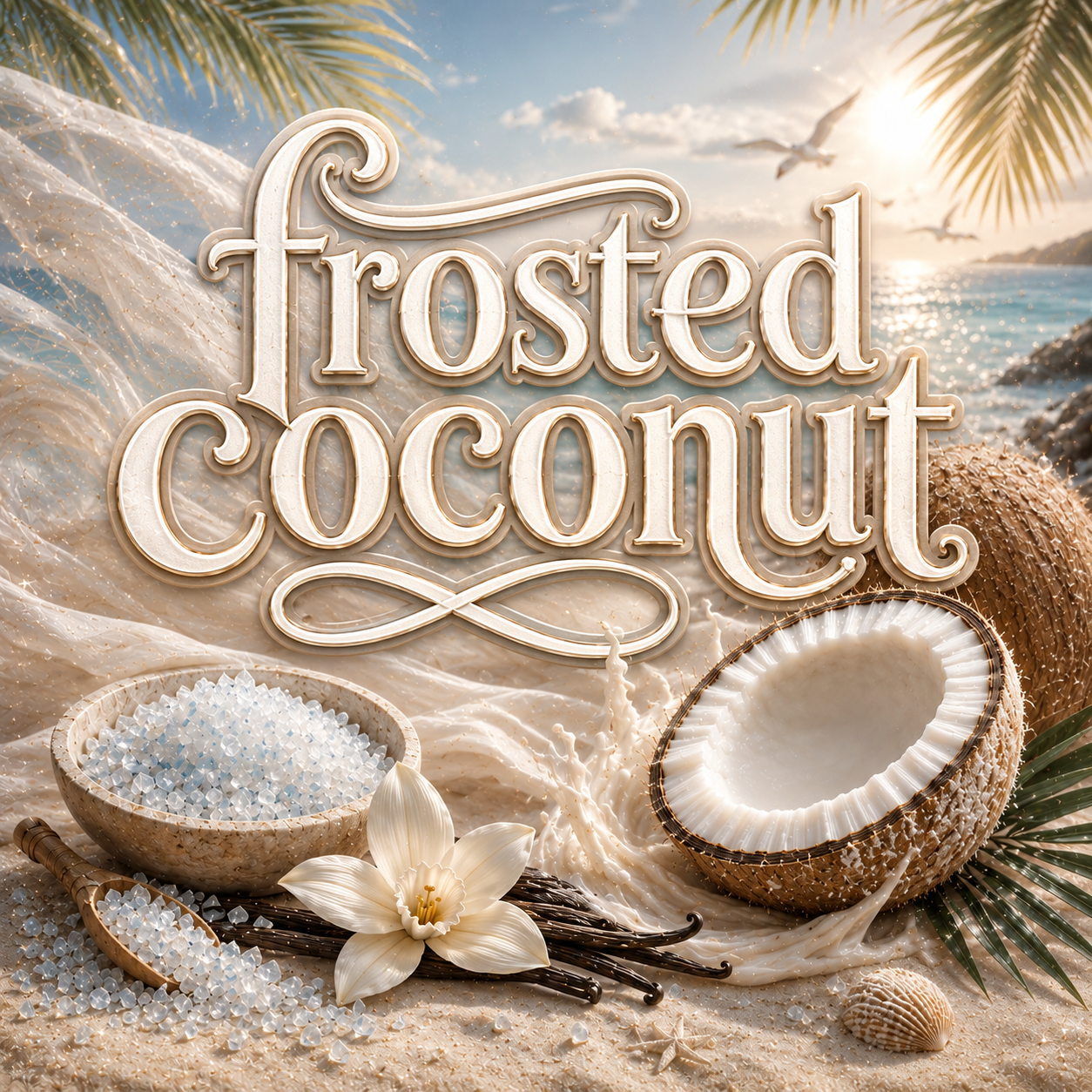 Frosted Coconut Body Oil