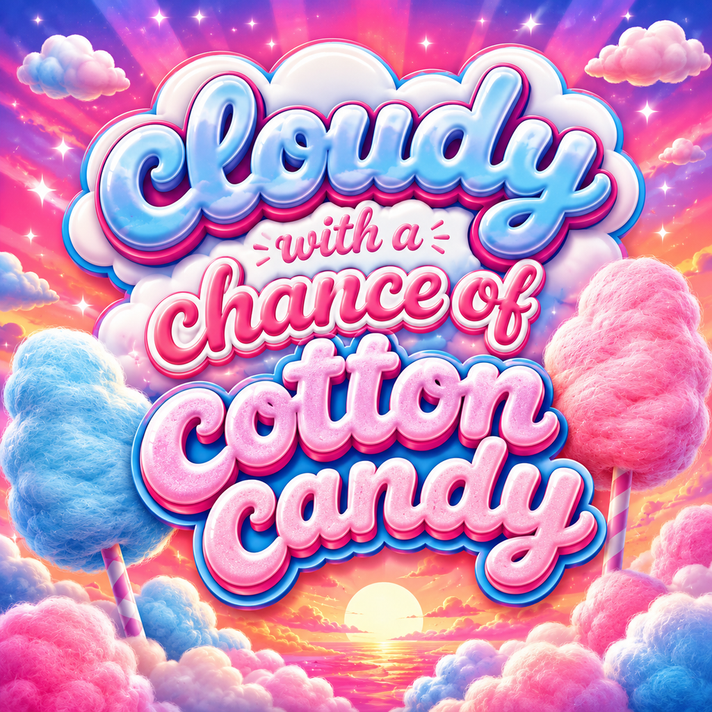 Cloudy With a Chance of Cotton Candy Body Oil