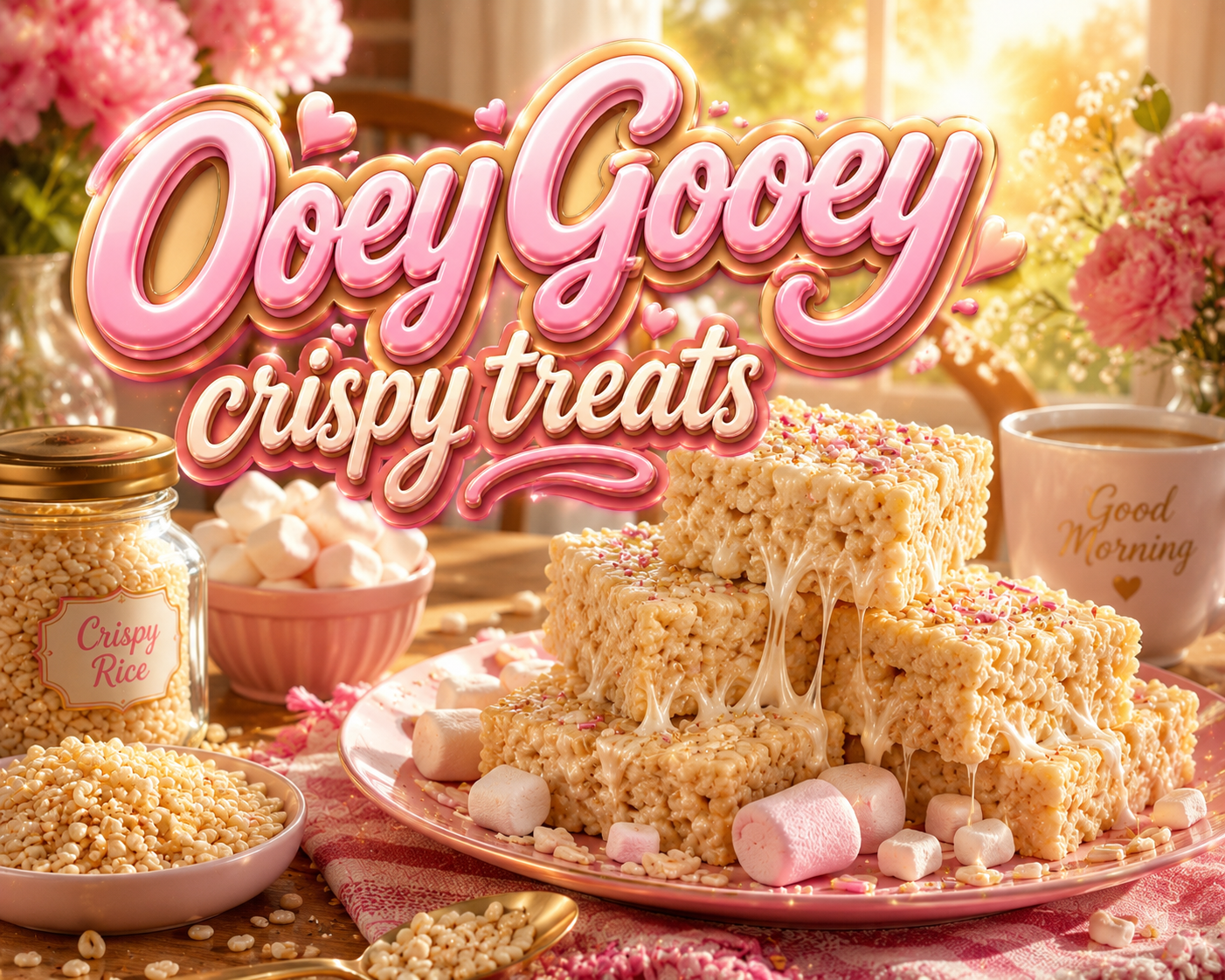 Ooey Gooey Crispy Treats