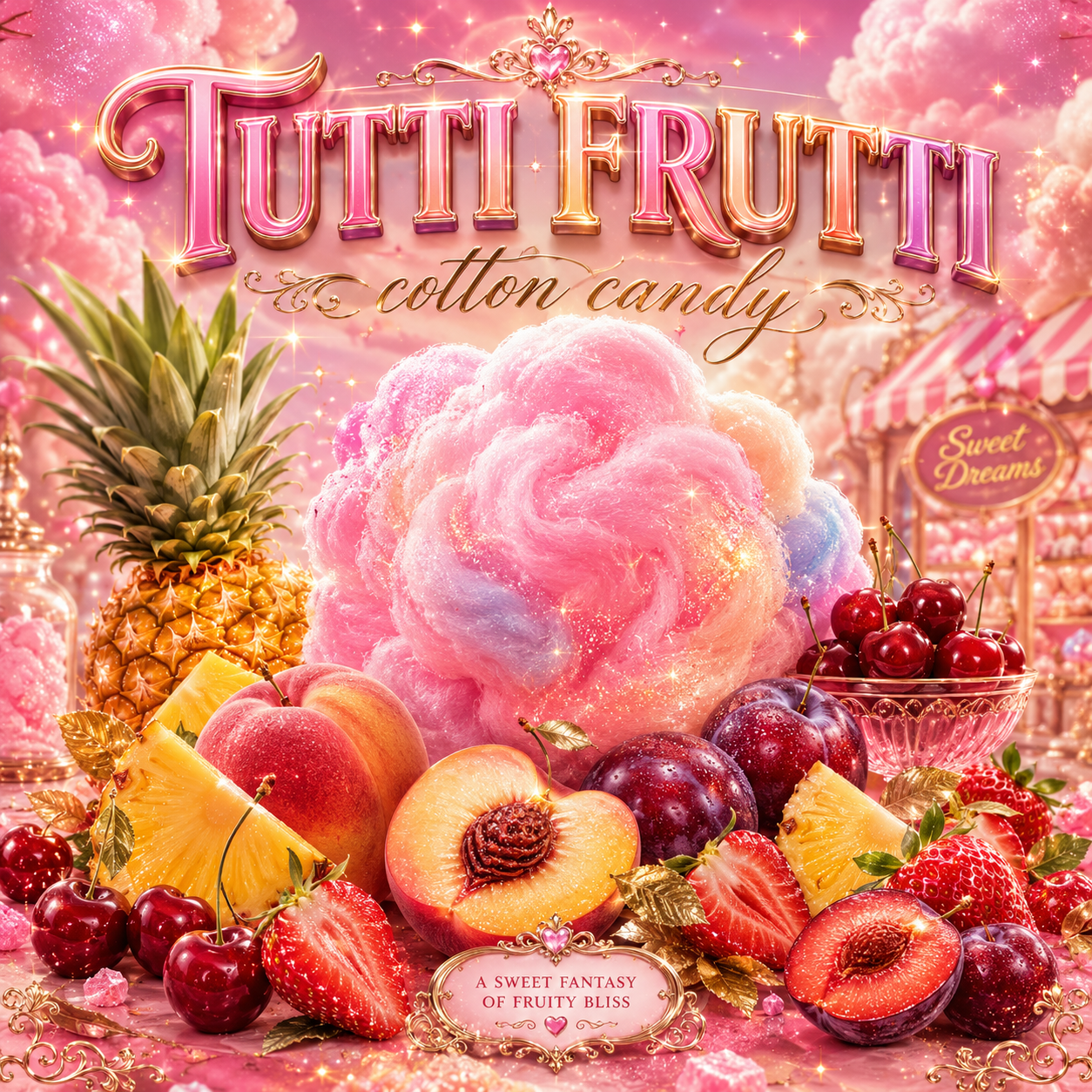 Tutti Frutti Cotton Candy