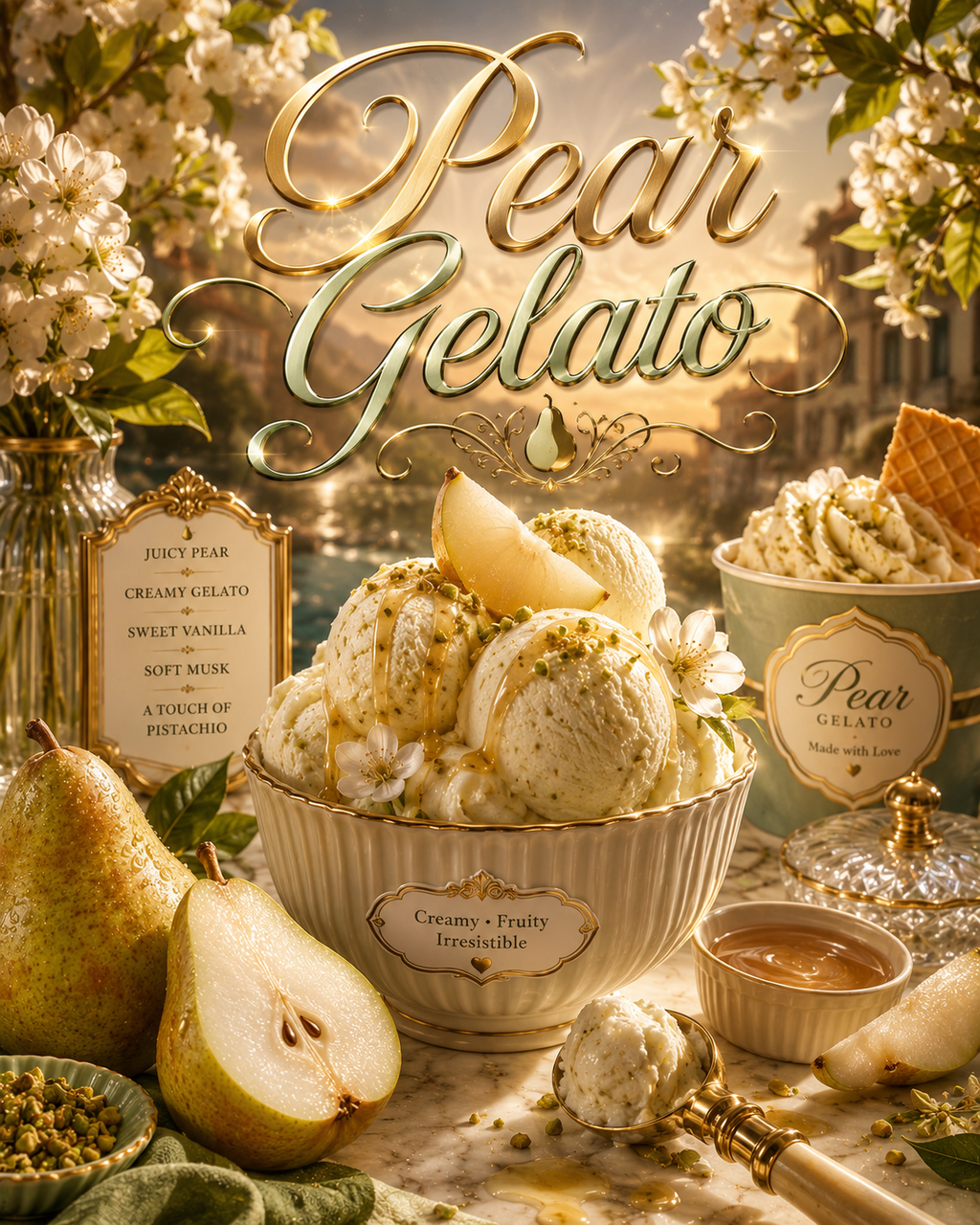 Pear Gelato