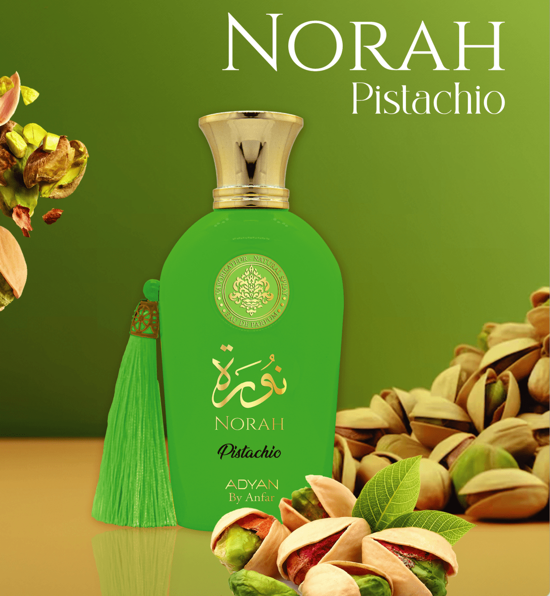 ADYAN Norah Pistachio EDP 100Ml 3.4Oz