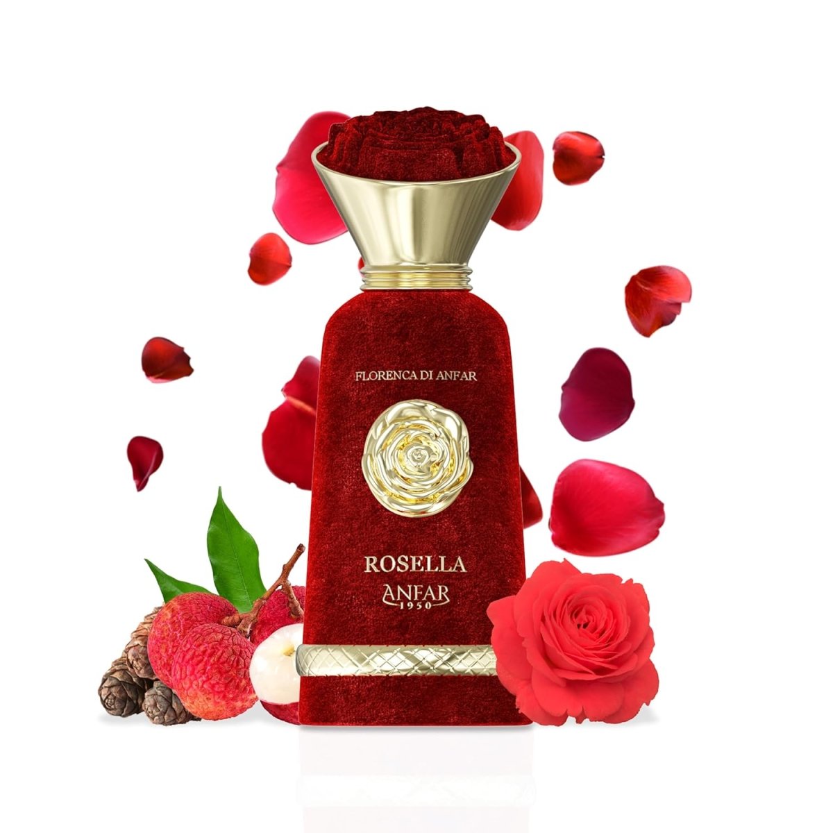 Anfar Rosella Extrait De Parfum for Women 100ml 3.4Oz 1950