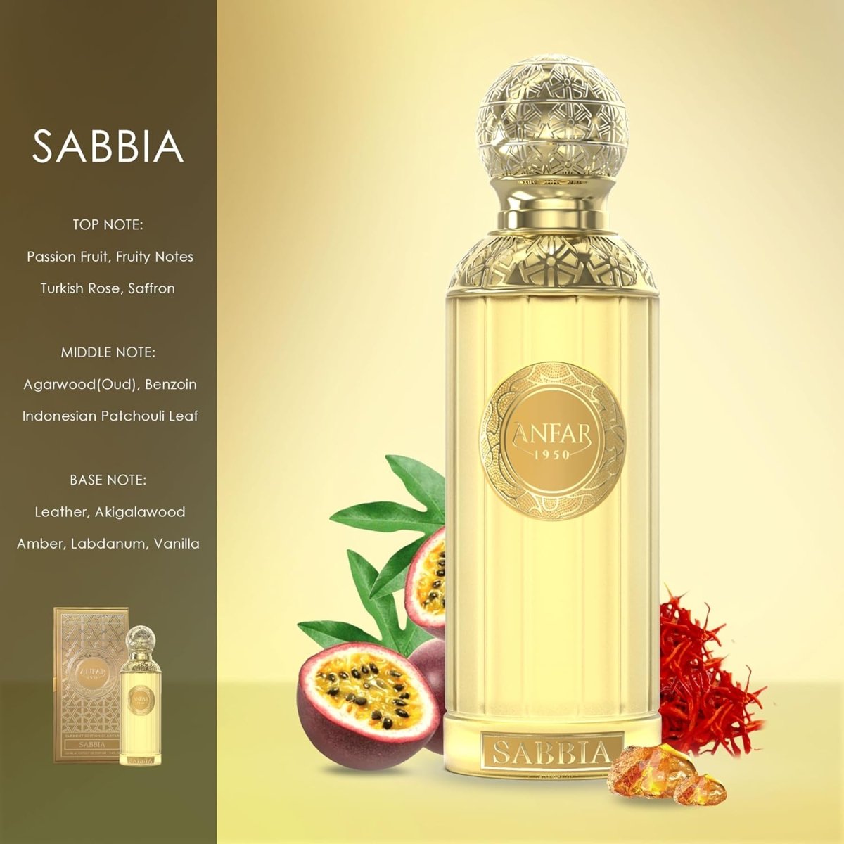 Anfar 1950 Sabbia Extrait De Parfum Unisex 100ml