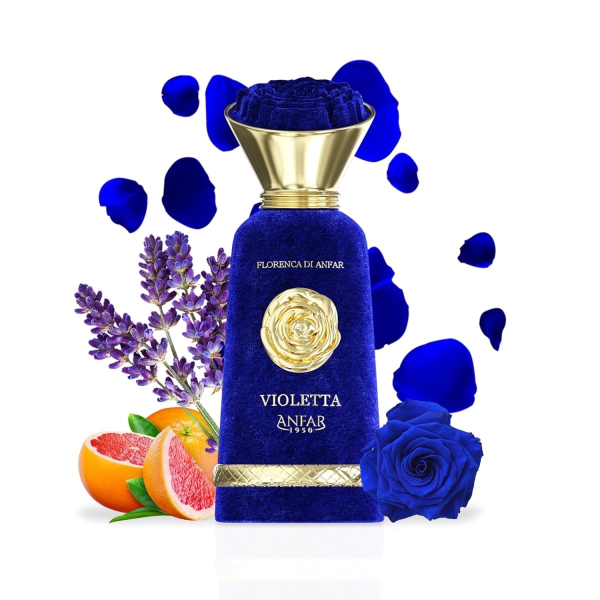 Anfar Violetta Extrait De Parfum for Women 100ml 3.4Oz 1950
