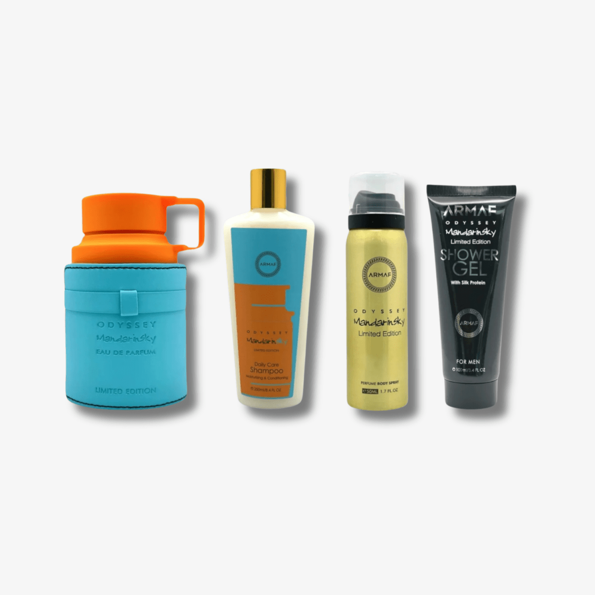 Armaf Odyssey Mandarin Sky Gift Set 4 Pcs 3.4 Oz