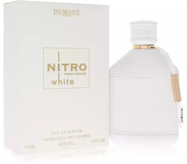 Dumont Nitro White Eau De Parfum 3.4oz for Men