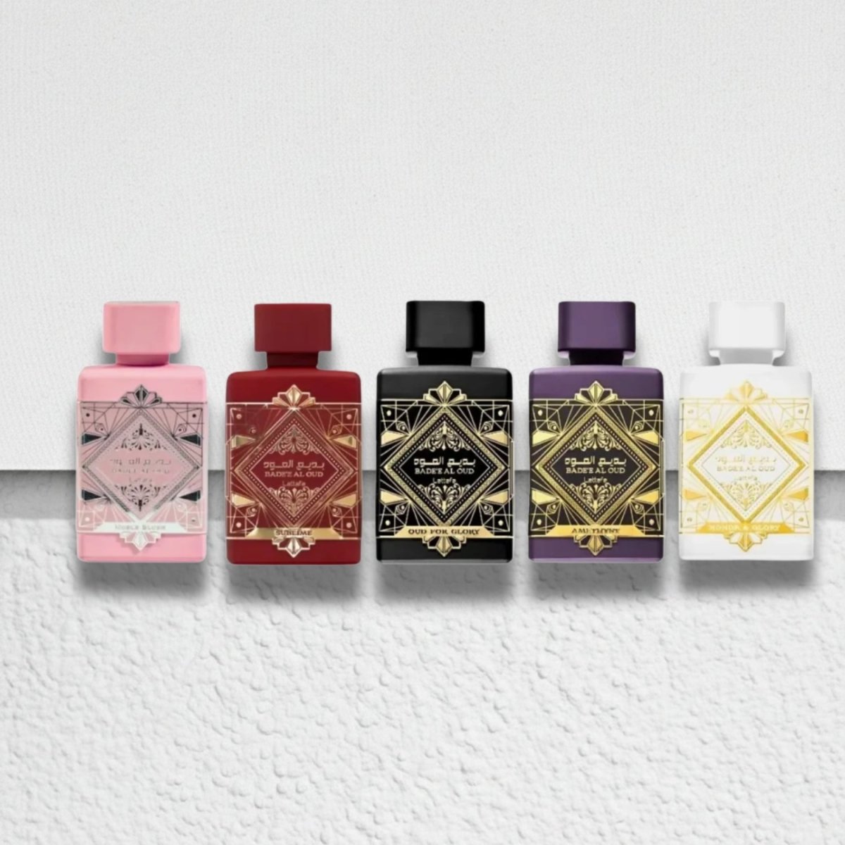 Lattafa Badee Al Oud Collection 5 x 5ml EDP Gift Set