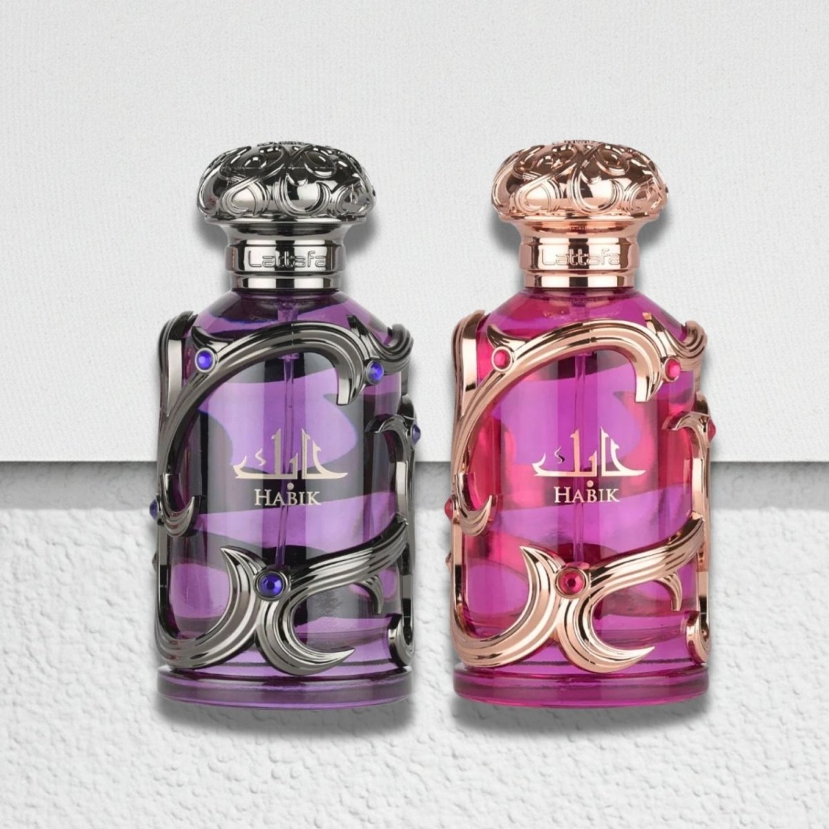 Lattafa Habik Women & Habik Men Bundle Gift Set 100ml