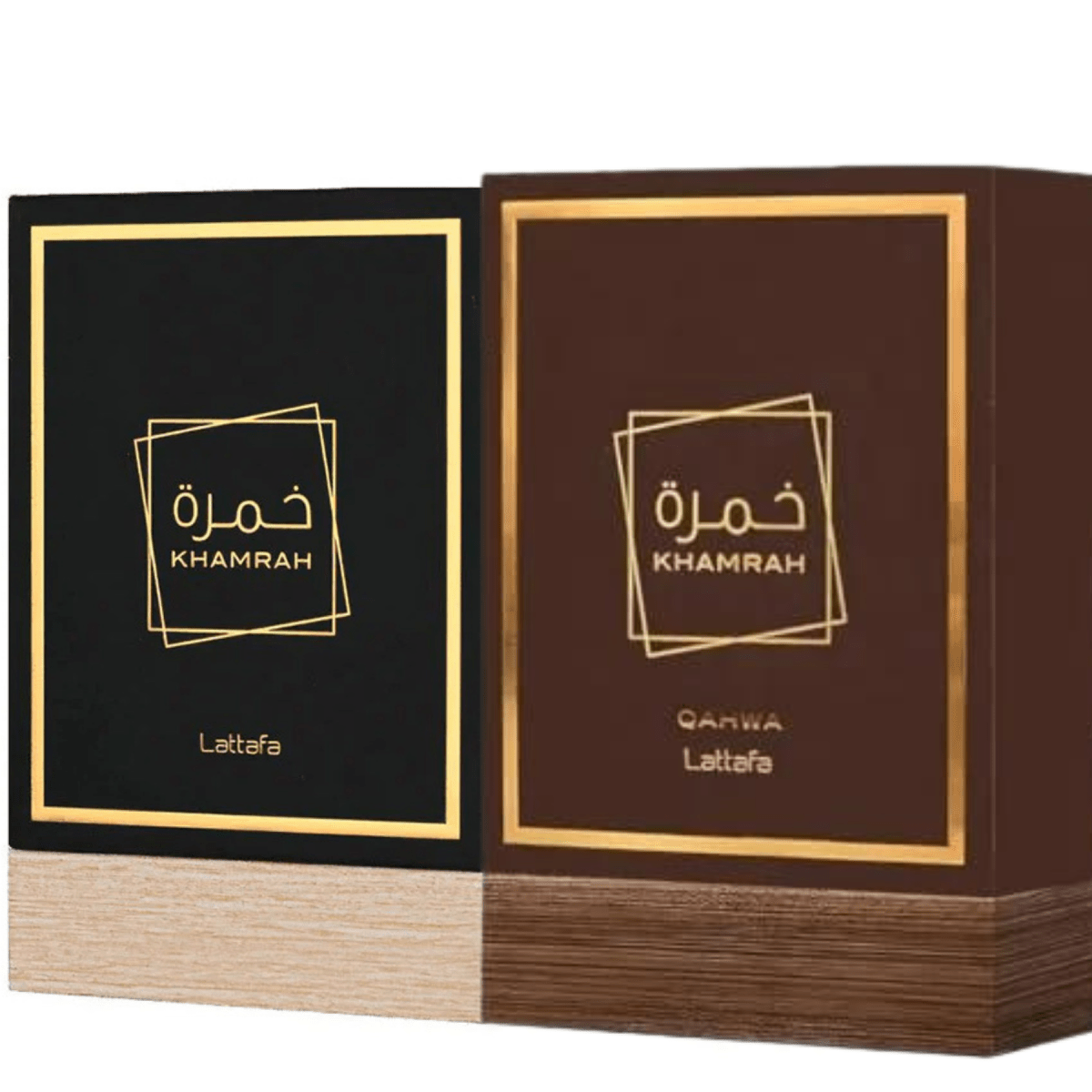 Lattafa Khamrah + Khamrah Qahwa Bundle EDP 100ml (2pcs) Gift Set