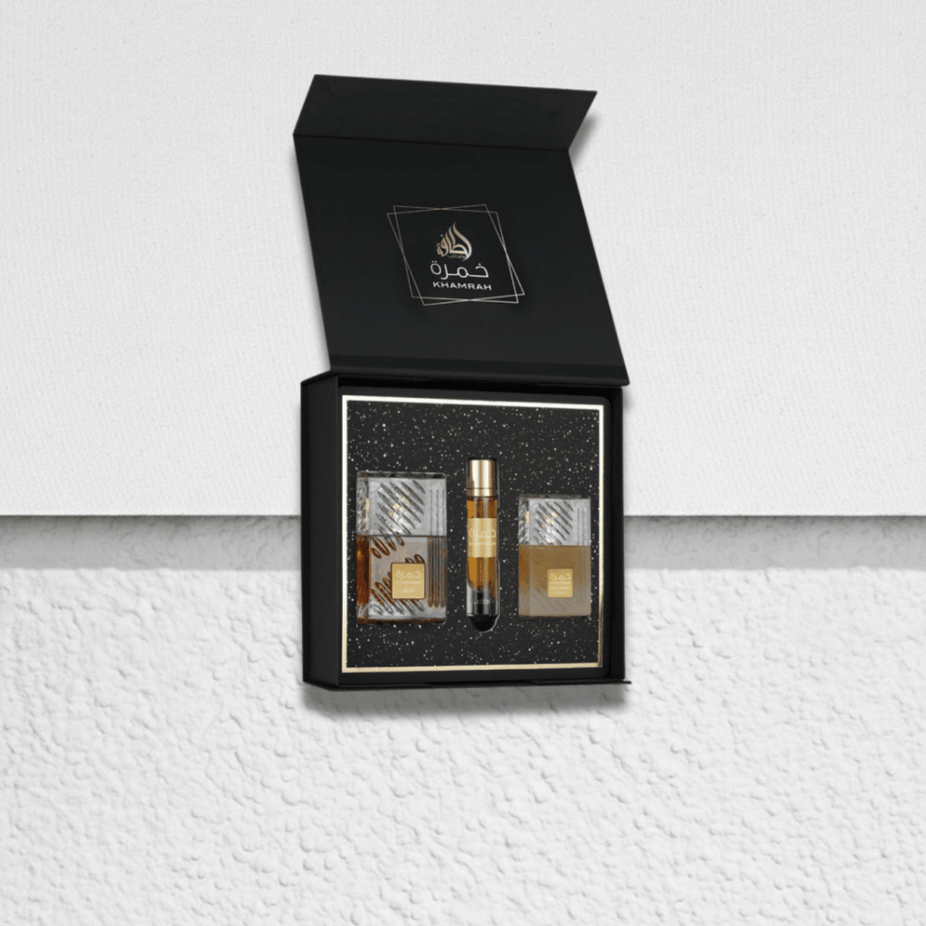 Lattafa Khamrah 3pcs Gift Set