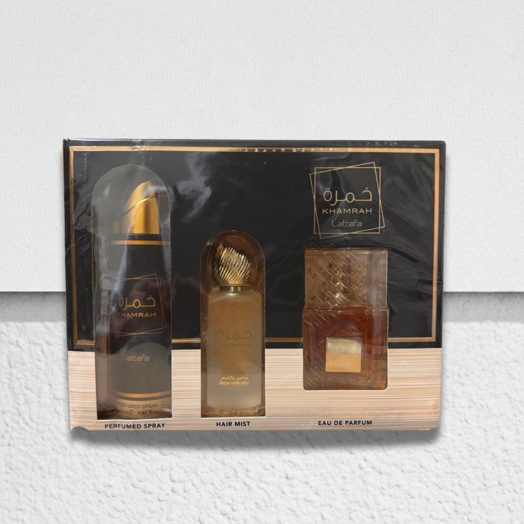 Lattafa Khamrah Collection Gift Set Limited Edition 50ml
