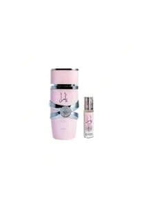 Lattafa Yara EDP 100Ml + Yara roll on 10Ml 0.34Oz for Women