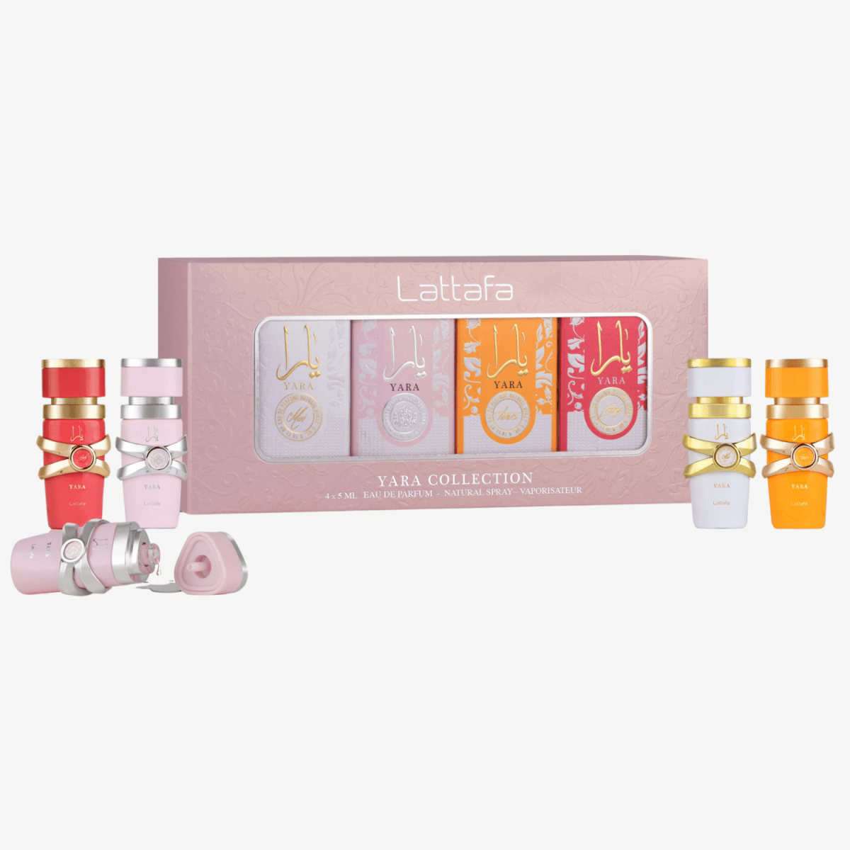 Lattafa Yara Mini Collection 4 X 5ML EDP Spray Gift Set