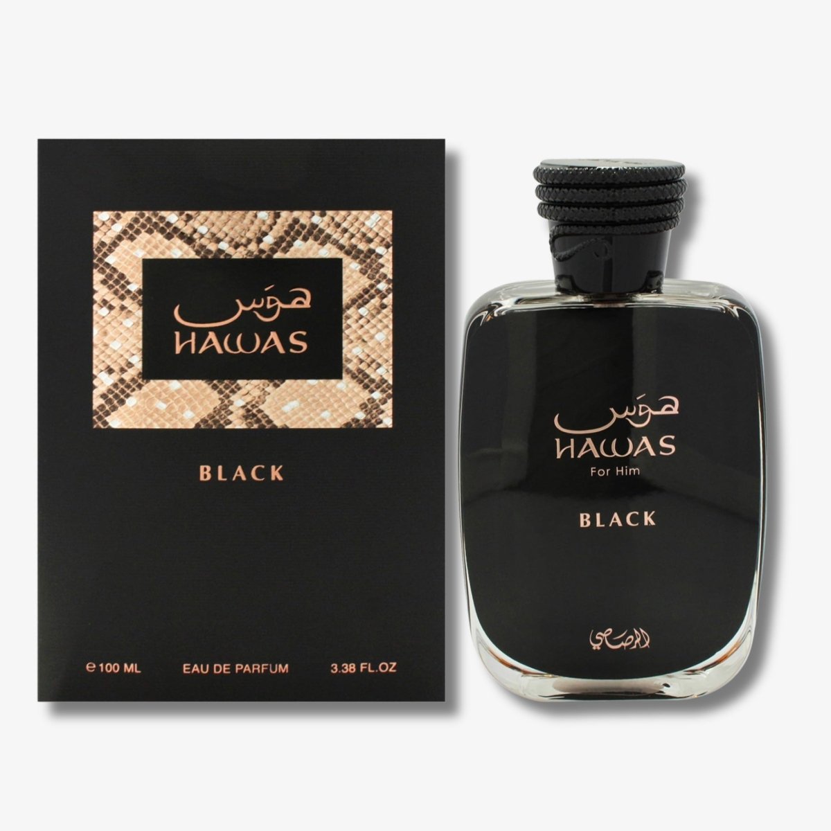 Rasasi Hawas Black EDP for Men 100ml